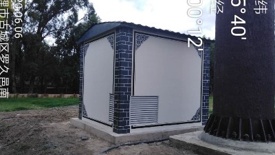 云茂為云南移動通信基站定制的特色美化機房受用戶好評