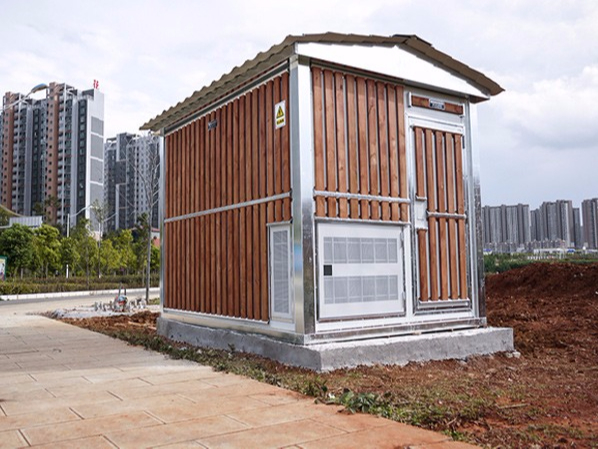 云茂通信生產(chǎn)新型戶外美化機(jī)房配套百葉窗防護(hù)性好、清洗更容易